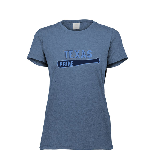 [FTSCUBNV-FAXS-LOGO2] Decker Women's Tri-Blend T-Shirt - Short Sleeve (Female Adult XS, Navy, Logo 2)