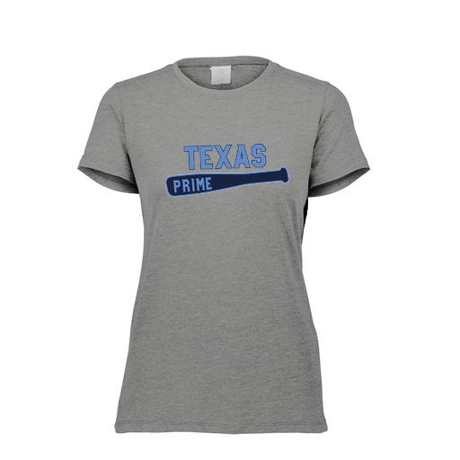 [FTSCUBGY-FAXS-LOGO2] Decker Women's Tri-Blend T-Shirt - Short Sleeve (Female Adult XS, Gray, Logo 2)