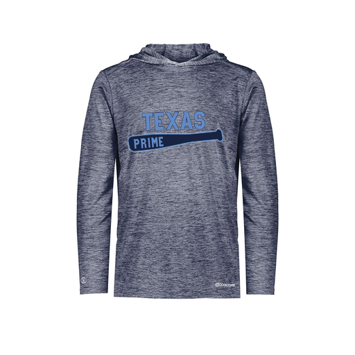 [FOLHCGNV-AS-LOGO2] Decker Men's Charge Hoodie (Adult S, Navy, Logo 2)