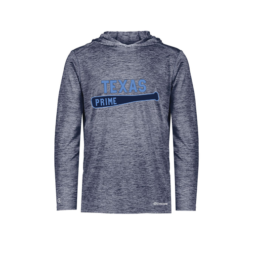 [FOLHCGNV-YS-LOGO2] Decker Youth Charge Hoodie (Youth S, Navy, Logo 2)