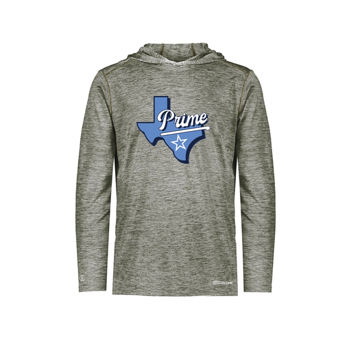 [FOLHCGGY-YS-LOGO1] Decker Youth Charge Hoodie (Youth S, Gray, Logo 1)