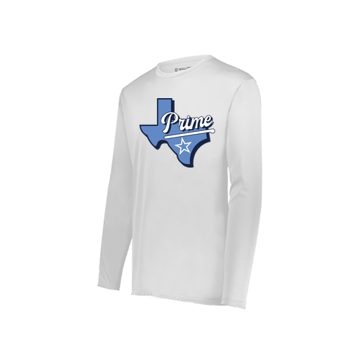 [222822.005.XS-LOGO1] Men's LS Smooth Sport Shirt (Adult XS, White, Logo 1)