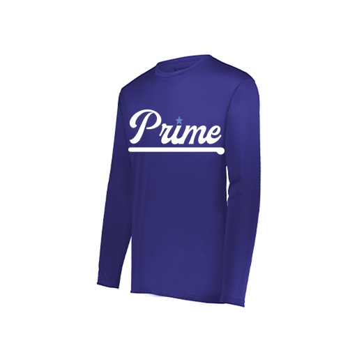 [222822.747.XS-LOGO3] Men's LS Smooth Sport Shirt (Adult XS, Purple, Logo 3)